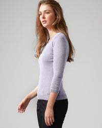 BAMBOO COTTON SILK 3/4 SLEEVE