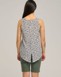 VISCOSE SPLIT BACK TOP