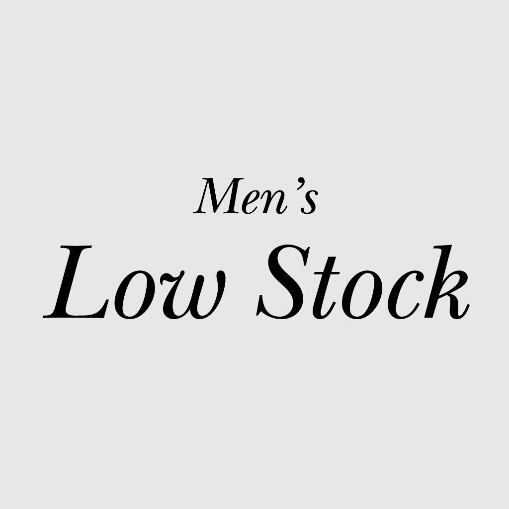 Men's Low in Stock