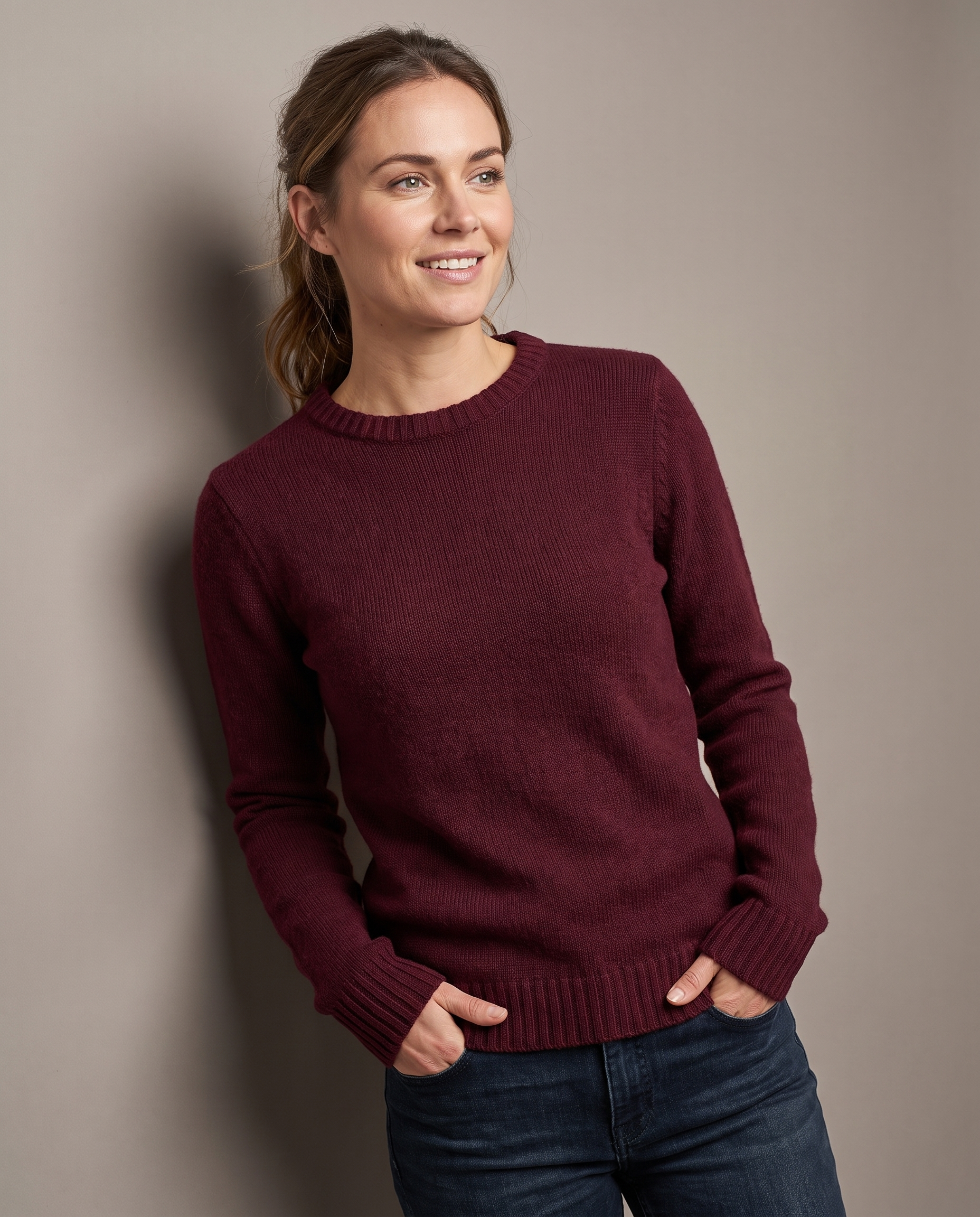 NZ LAMBSWOOL W26 CREW NECK
