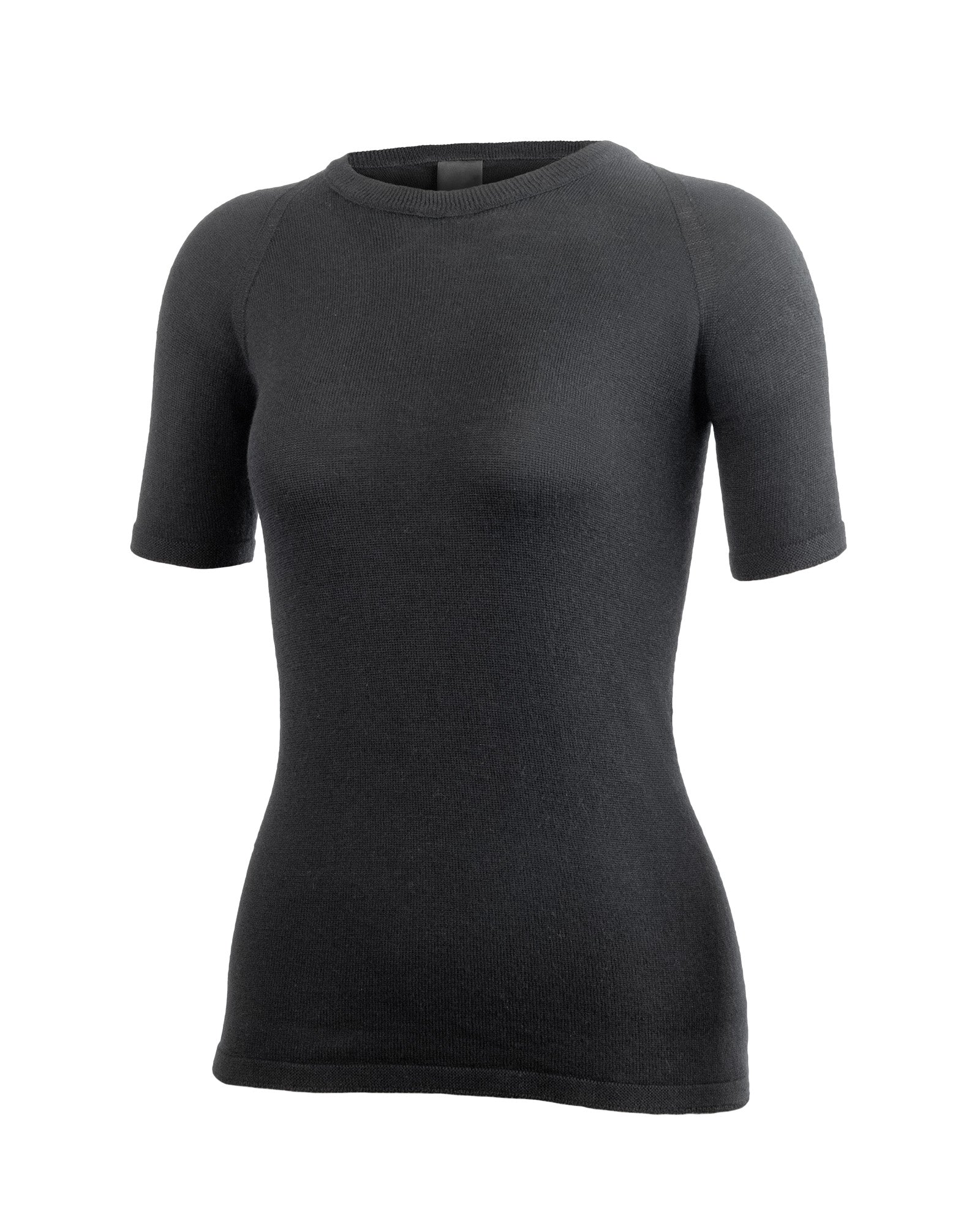 SUPERFINE MERINO SHORT SLEEVE CREW WOMENS