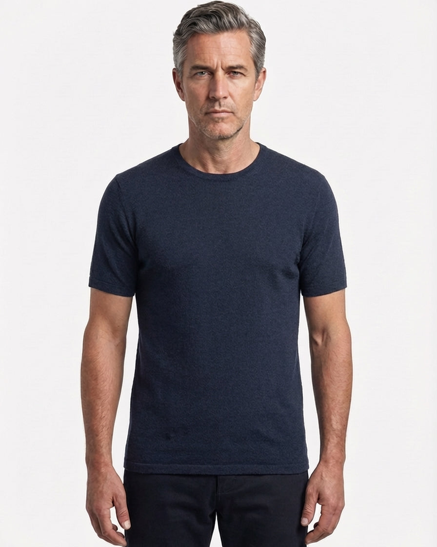 SUPERFINE MERINO SHORT SLEEVE CREW