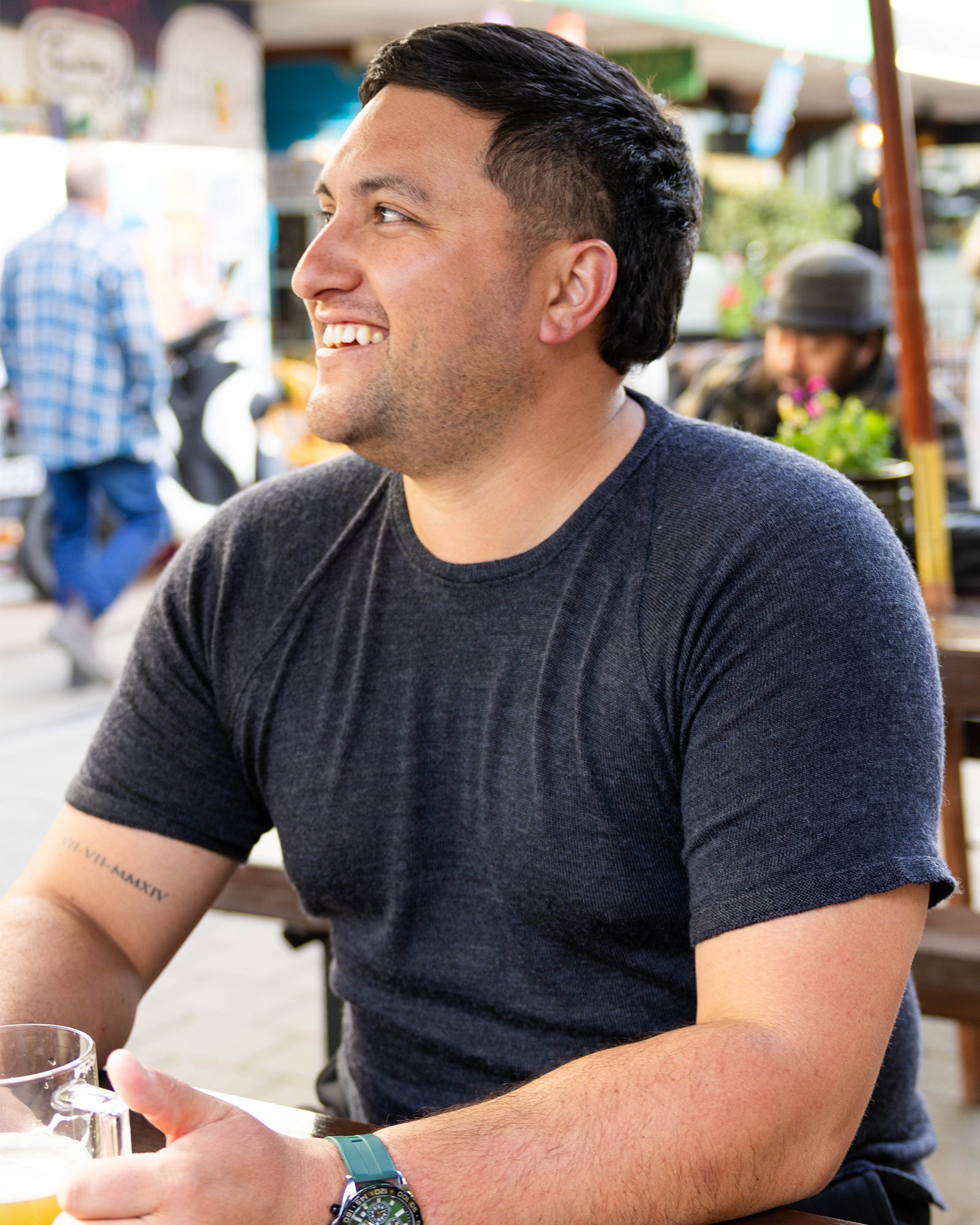 SUPERFINE MERINO SHORT SLEEVE CREW