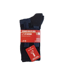 MERINO PLAID HEALTH SOCK | DS