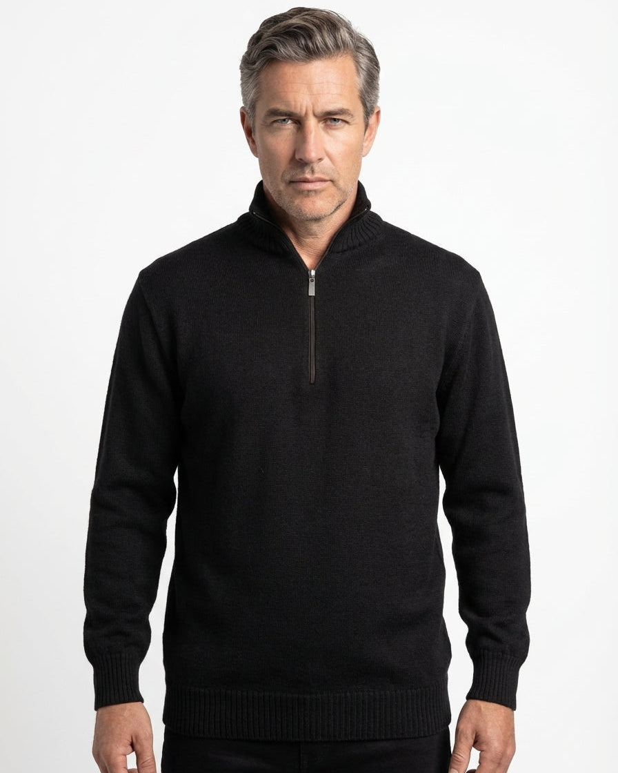 AWAKARI MERINO QTR ZIP