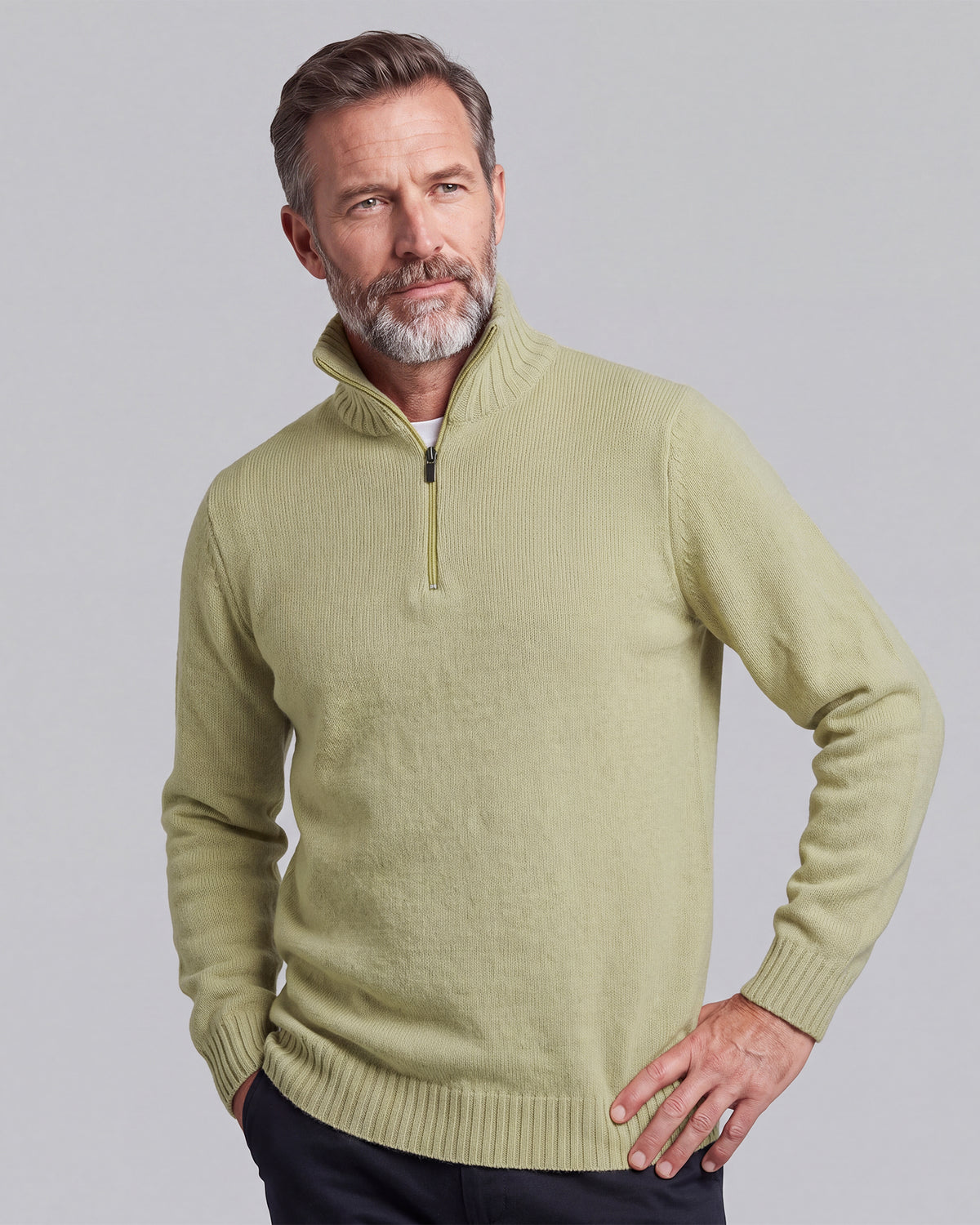NZ LAMBSWOOL QTR ZIP