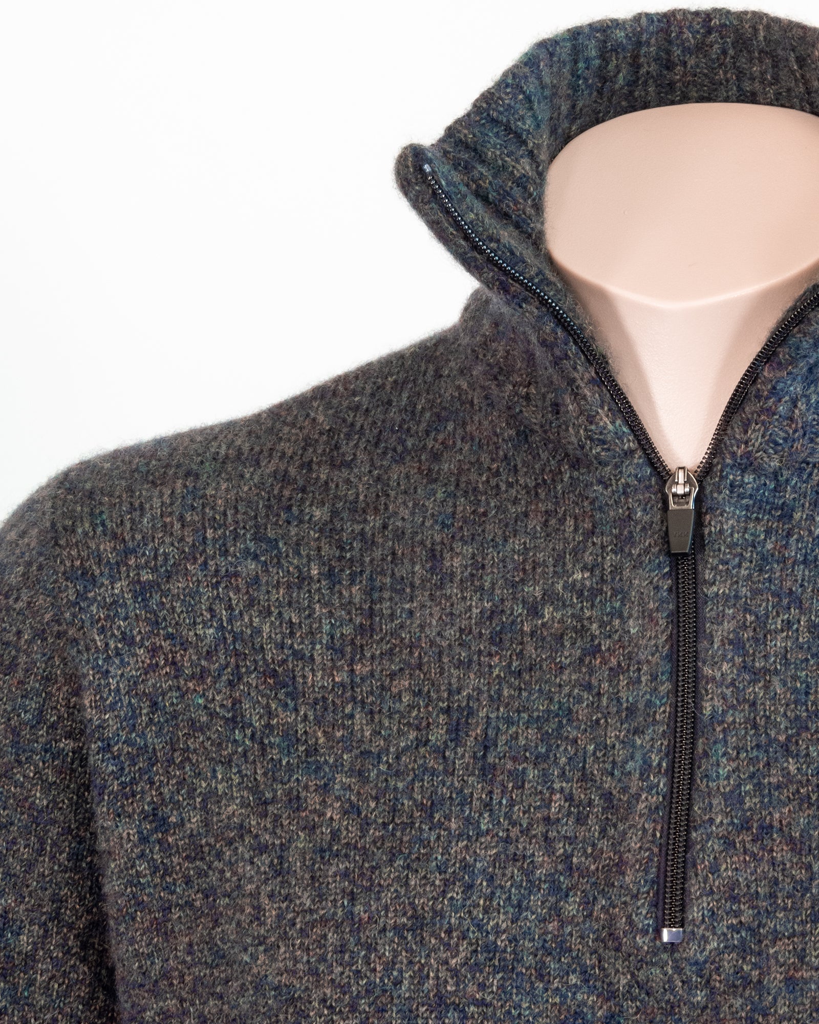 NZ LAMBSWOOL QTR ZIP