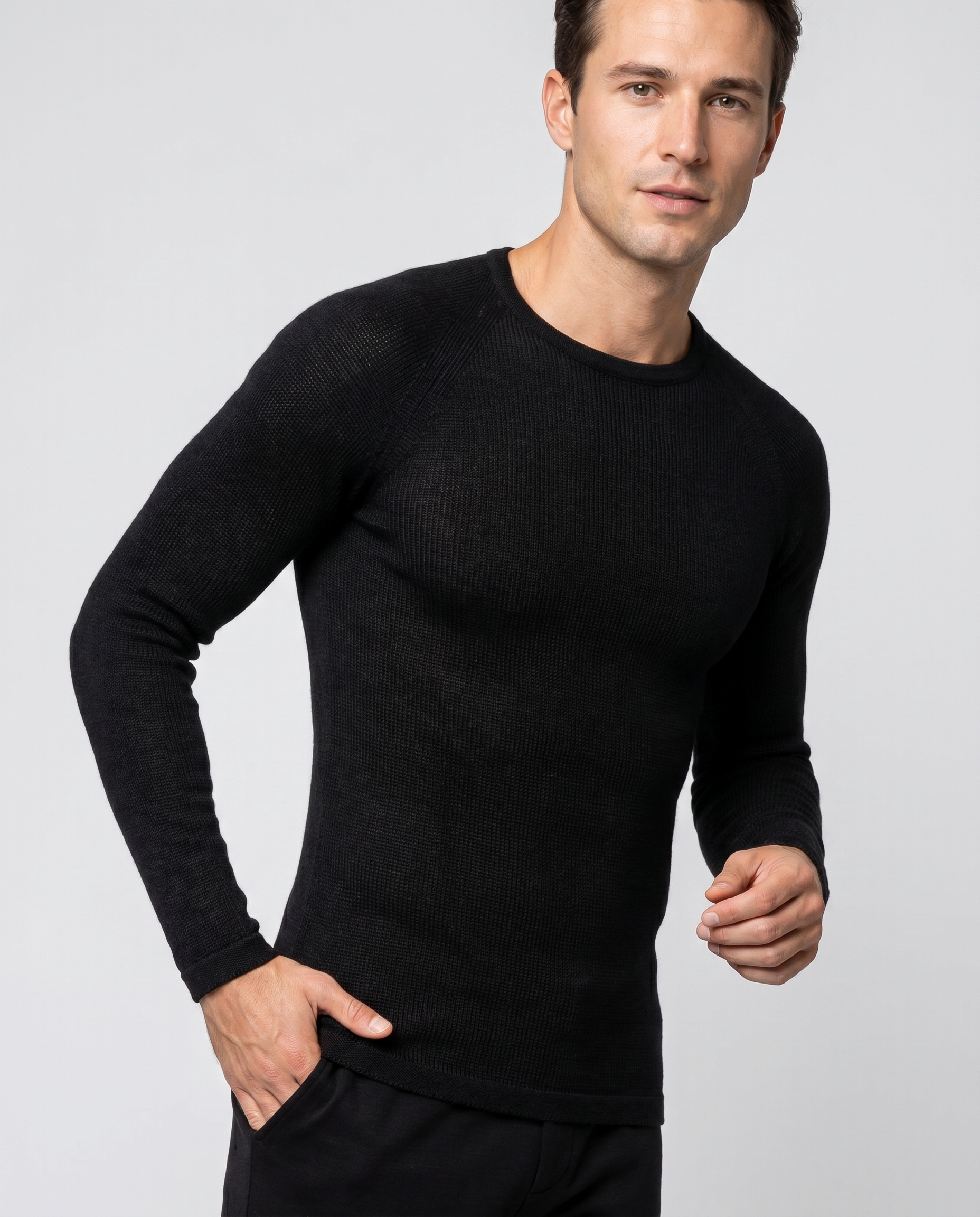 18M SUPERFINE 280 MERINO LS MENS