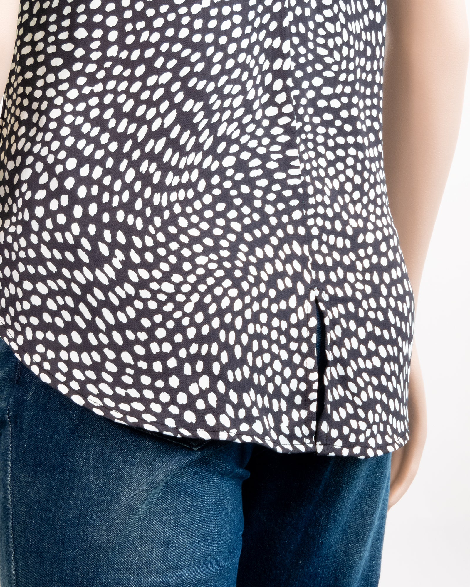 VISCOSE SPLIT BACK TANK TOP