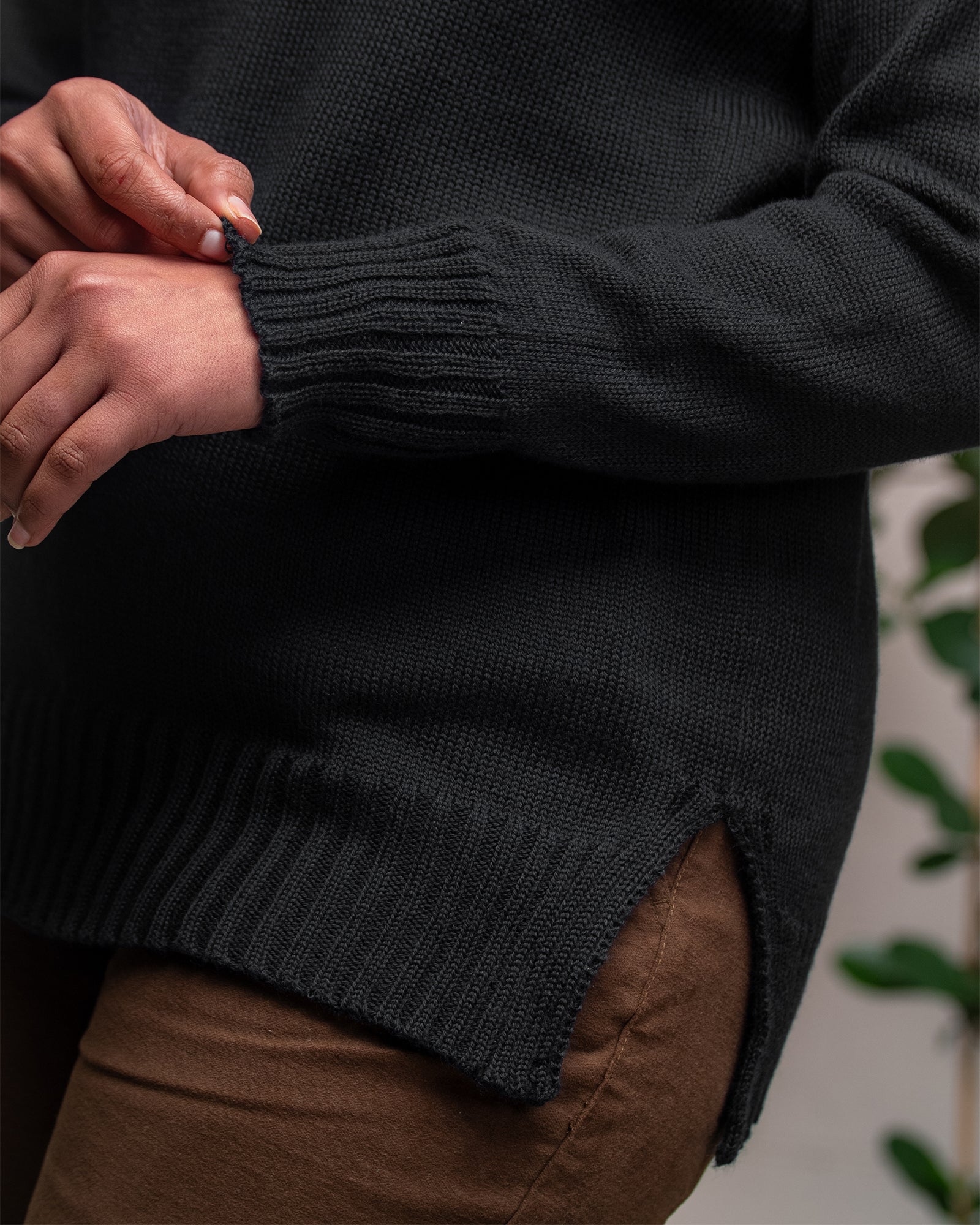KARUKARU LS MERINO CREW TUNIC