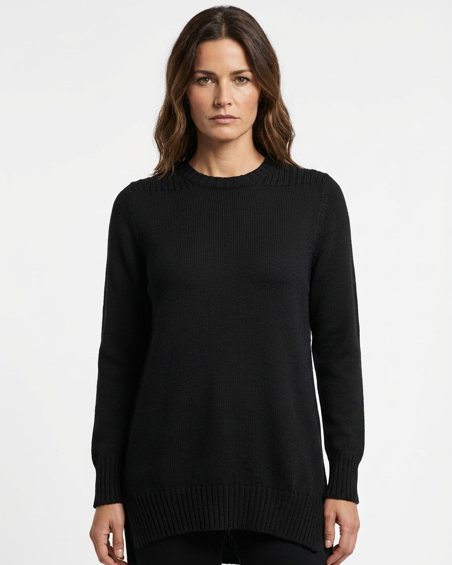 KARUKARU LS MERINO CREW TUNIC