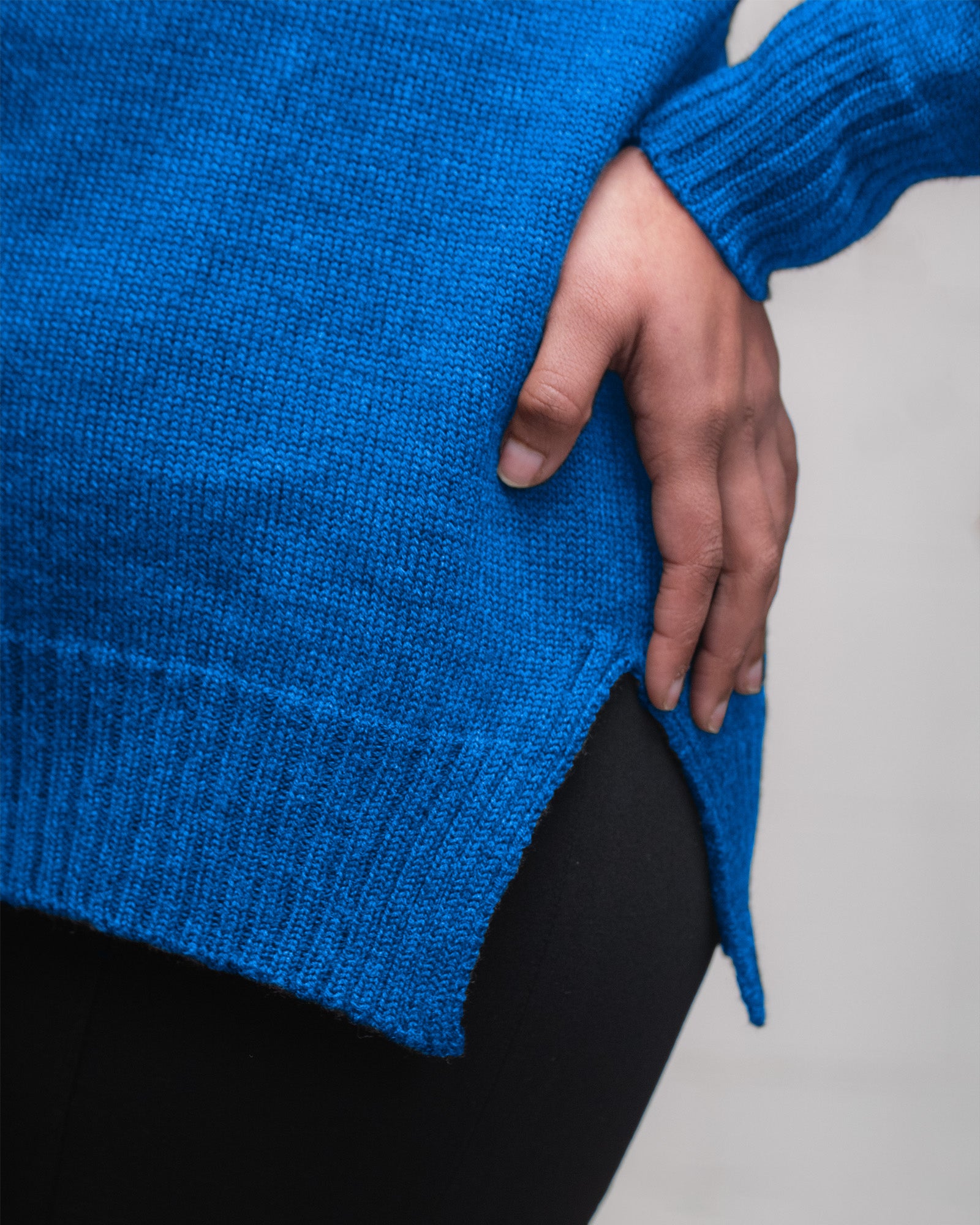 KARUKARU LS MERINO CREW TUNIC