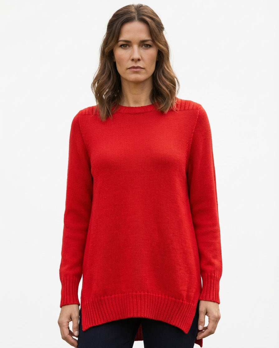 KARUKARU LS MERINO CREW TUNIC