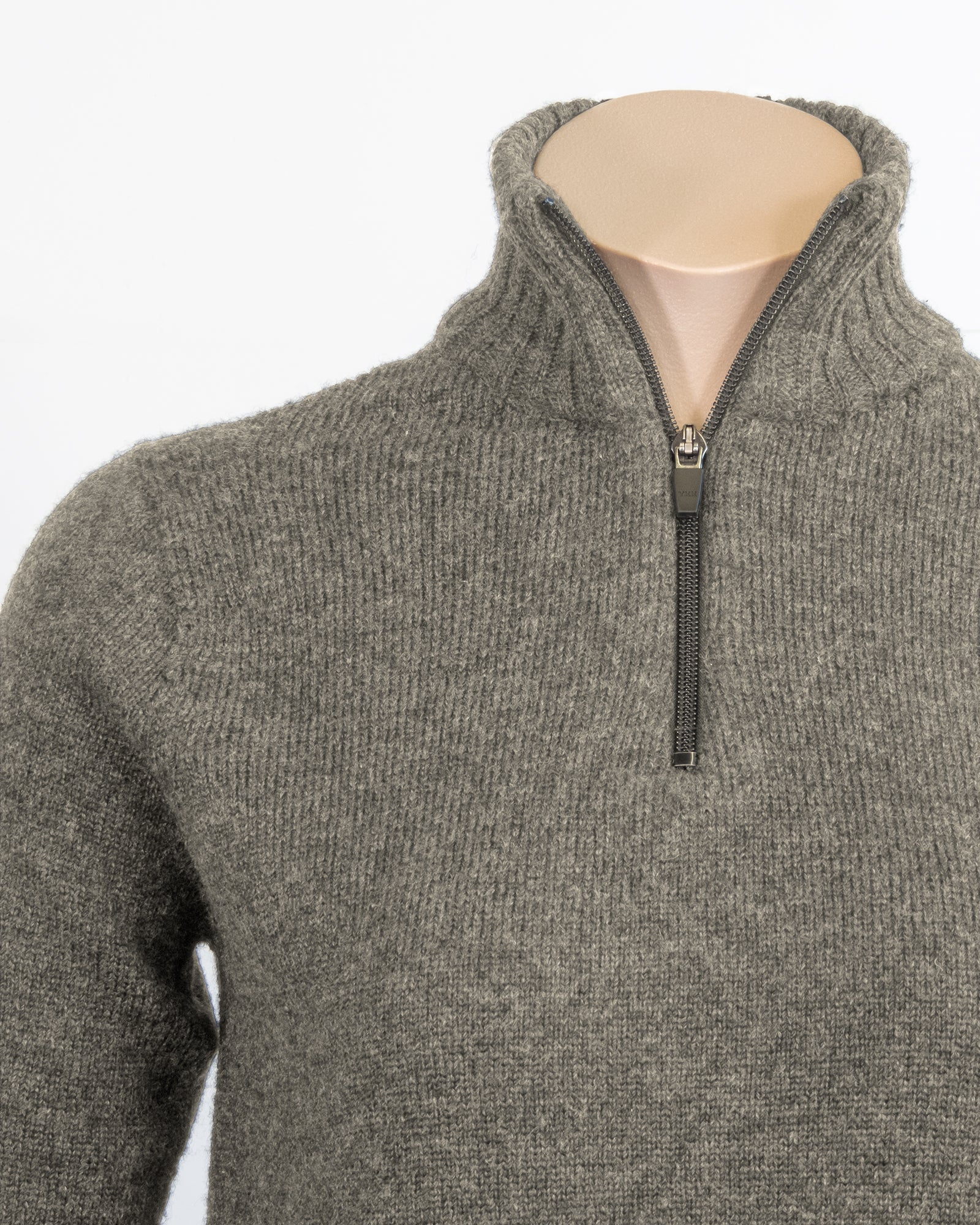 NZ LAMBSWOOL QTR ZIP