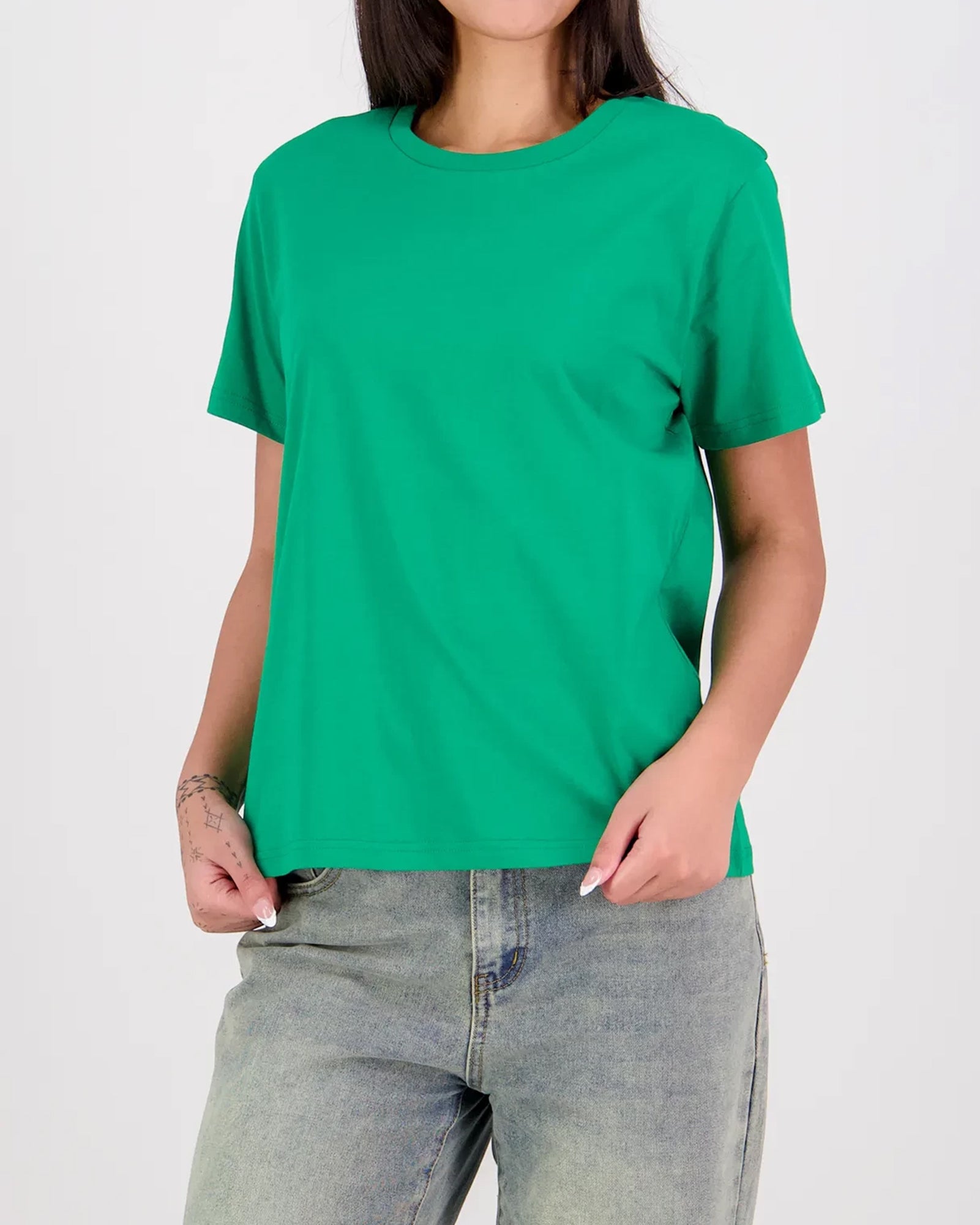 COTTON SILHOUETTE TEE