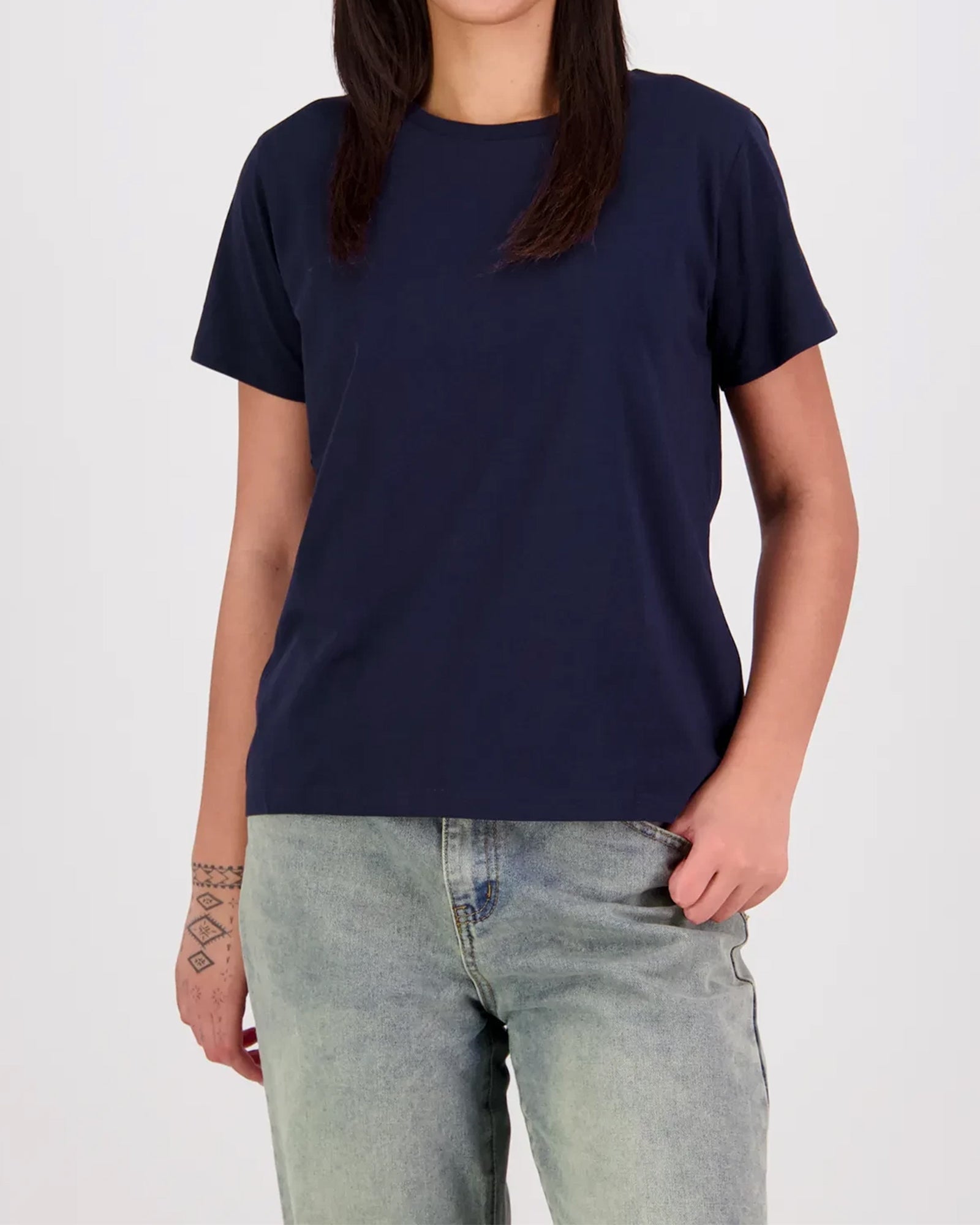 COTTON SILHOUETTE TEE