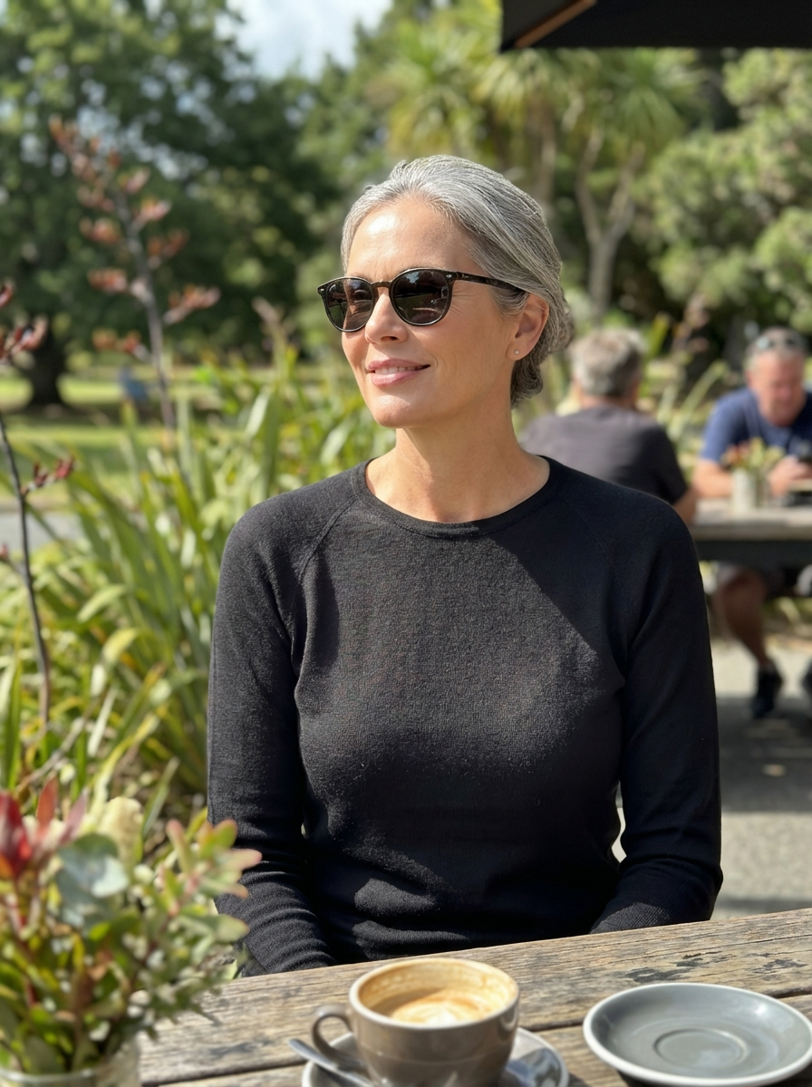 SUPERFINE MERINO LONG SLEEVE CREW WOMENS