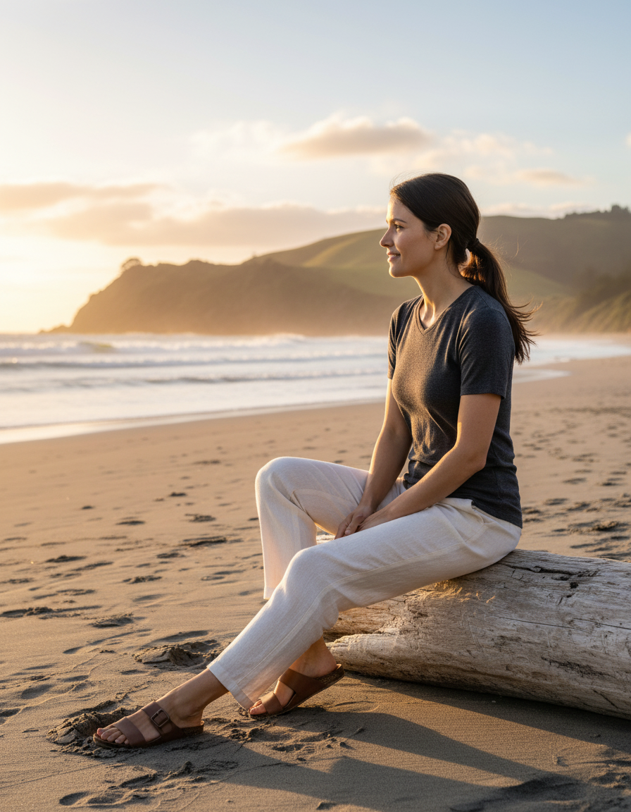 SUPERFINE MERINO SHORT SLEEVE VEE WOMENS