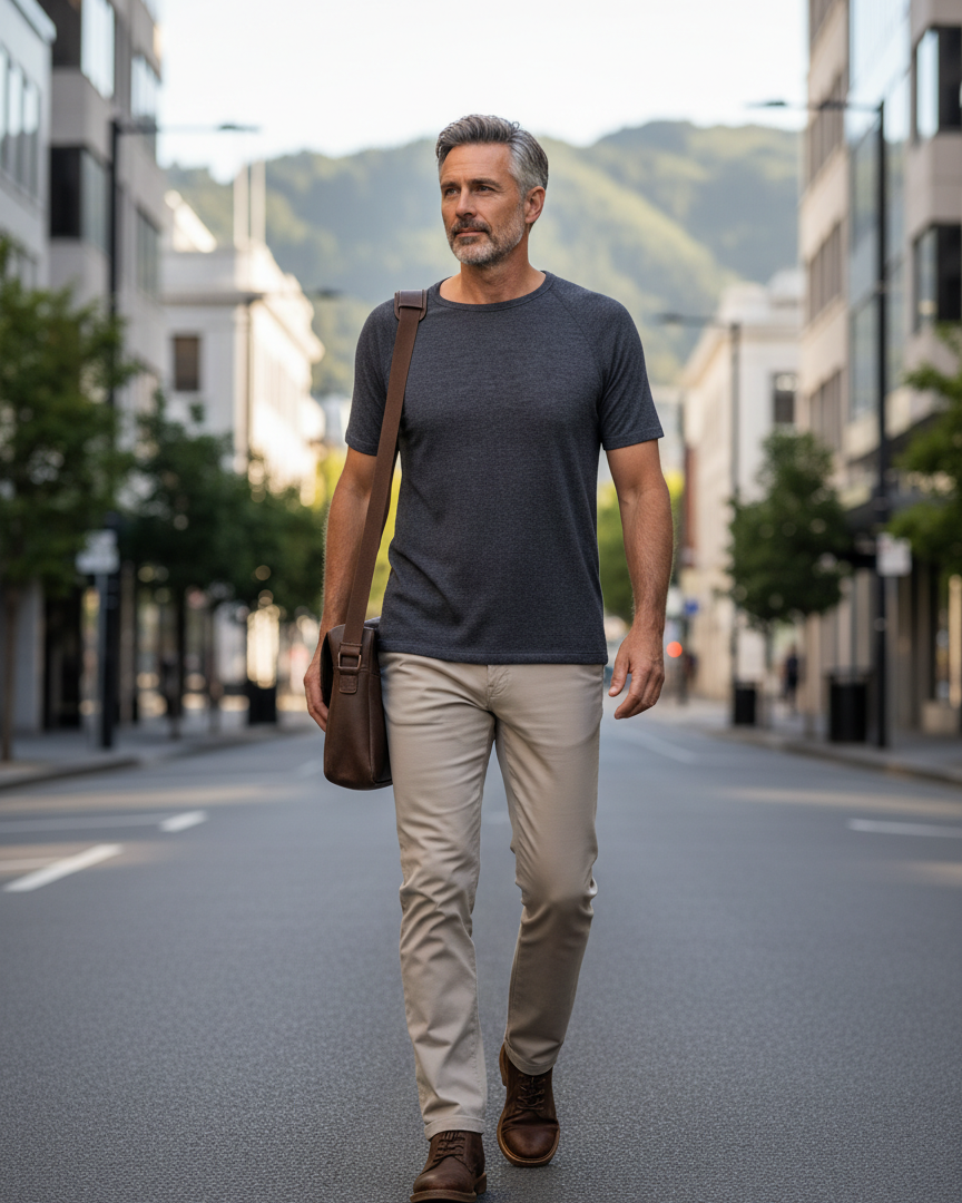 SUPERFINE MERINO SHORT SLEEVE CREW