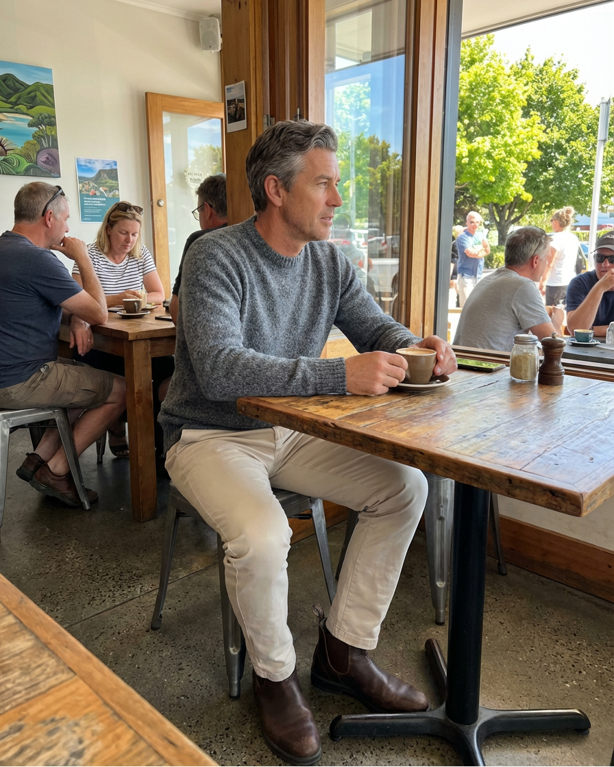 NZ LAMBSWOOL CREW NECK