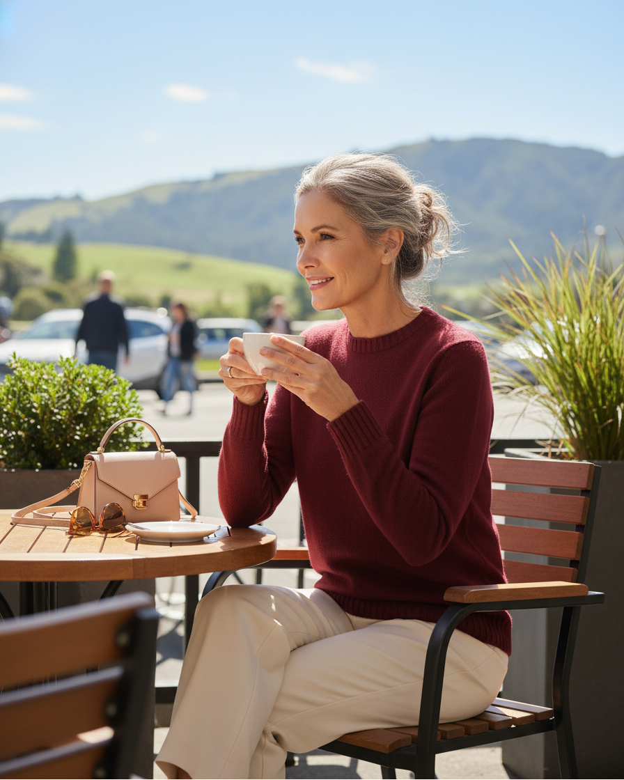 NZ LAMBSWOOL CREW NECK