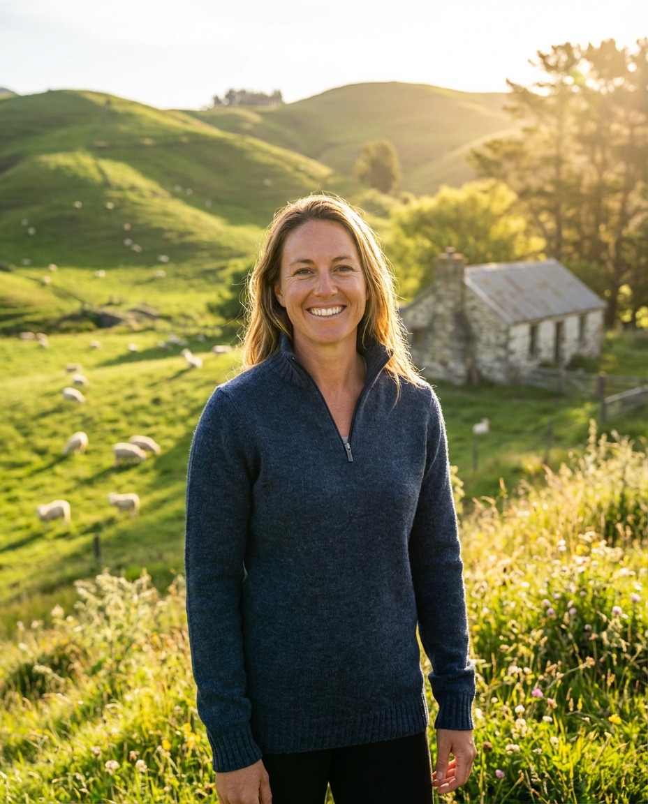 NZ LAMBSWOOL QTR ZIP