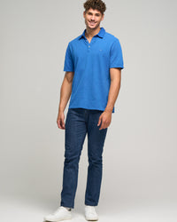 COTTON G/D AORAKI SS POLO - Wild South Clothing