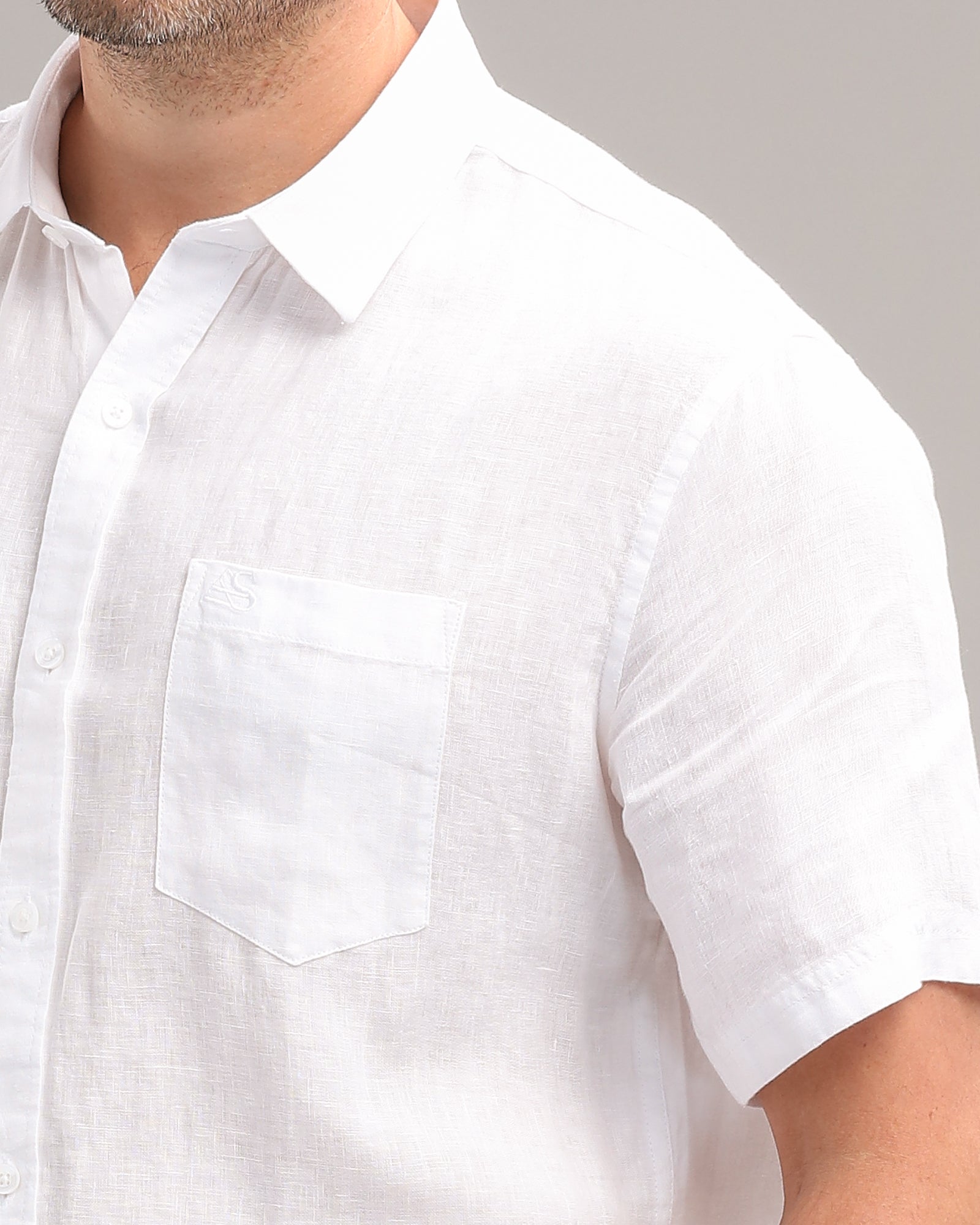 100% LINEN CLASSIC2 SS SHIRT