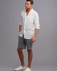 100% LINEN CLASSIC2  FIT SHIRT - Wild South Clothing