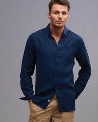 100% LINEN CLASSIC2  FIT SHIRT - Wild South Clothing