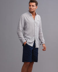 100% LINEN CLASSIC2  FIT SHIRT - Wild South Clothing