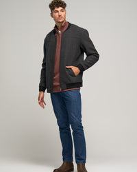 WOOL-BLEND FERRYMEAD JKT - Wild South Clothing