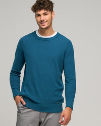 CASHMERE COTTON CREW STITCH - Cashmere Cotton - Wild South Clothing