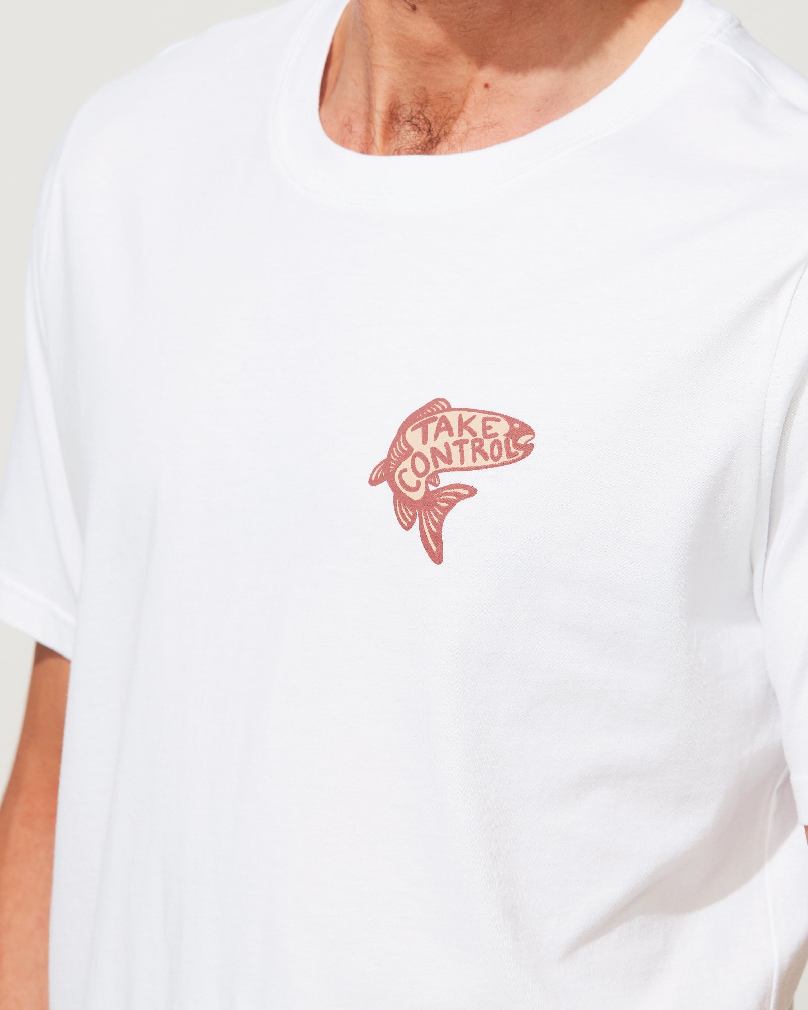 SUPIMA COTTON TAKE CONTROL TEE - Wild South Clothing