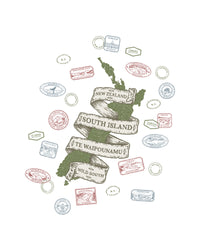 SUPIMA SOUTH ISLAND TEE - Cotton Knit - Wild South Clothing