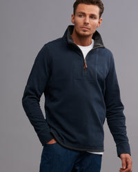 QUARTER ZIP SWEATSHIRT - Wild South Clothing