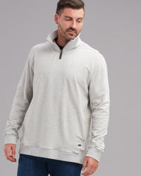 COTTON QTR  ZIP SWEATSHIRT - Wild South Clothing