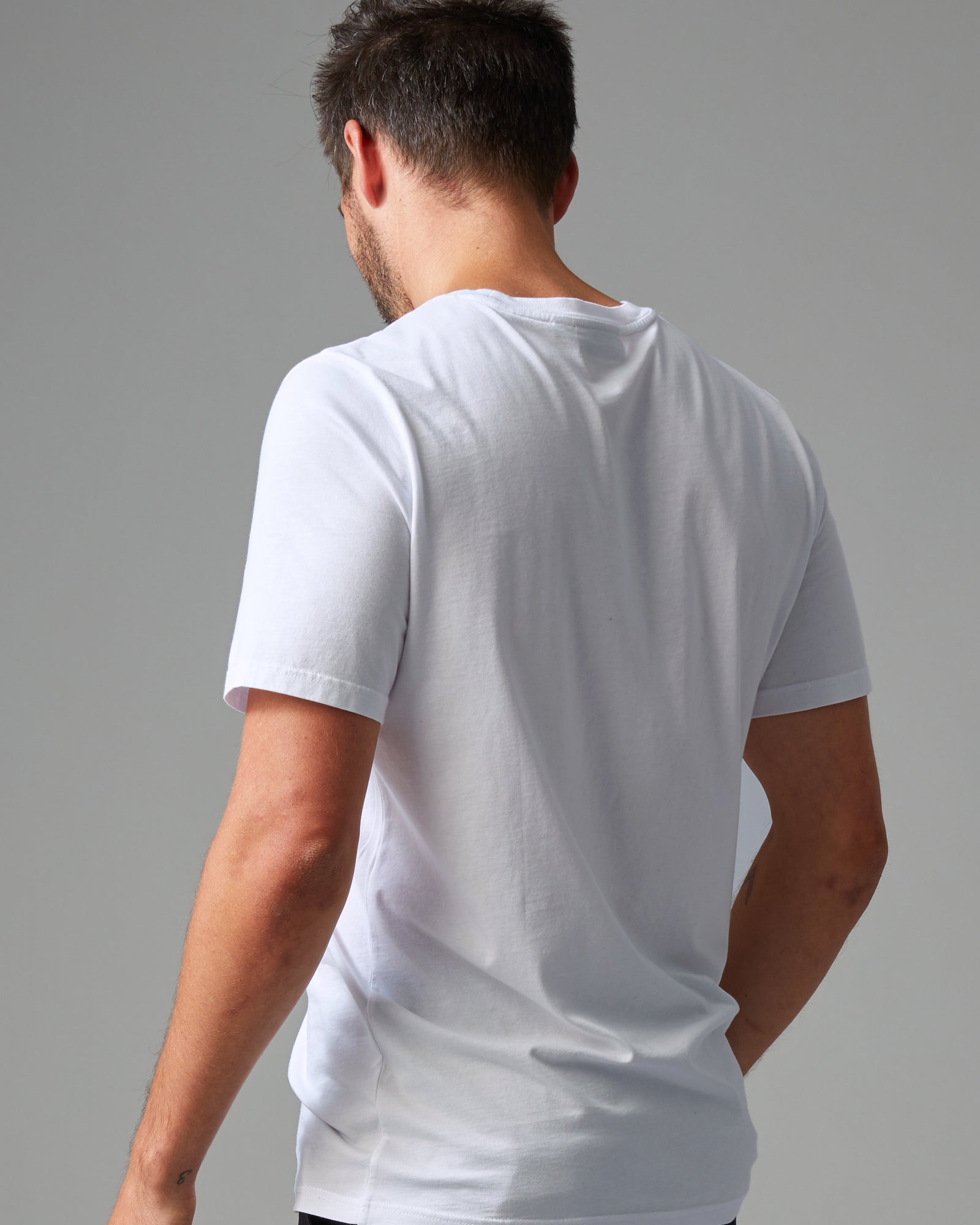 SUPIMA COTTON SS CREW NECK TEE