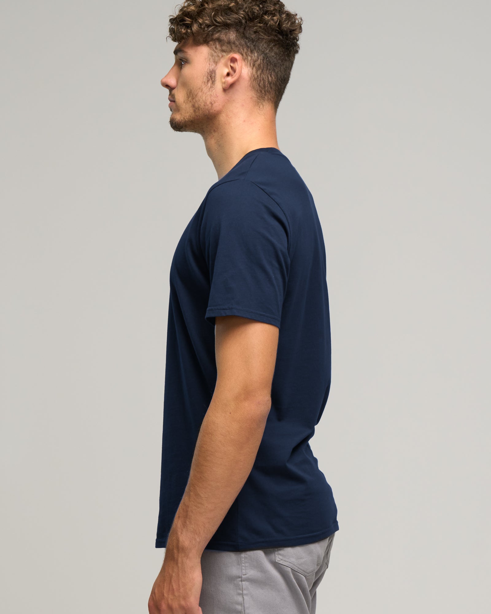 SUPIMA COTTON SS CREW NECK TEE - Cotton Knit - Wild South Clothing