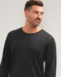 MERINO LONG SLEEVED CREW SHIRT