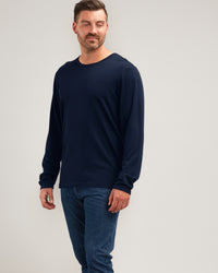 MERINO LONG SLEEVED CREW SHIRT