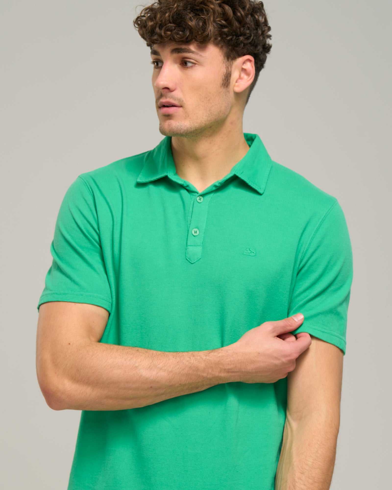 COTTON G/D AORAKI SS POLO - Cotton Knit - Wild South Clothing