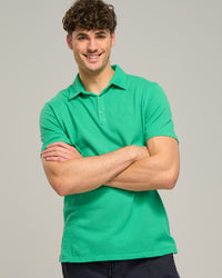 COTTON G/D AORAKI SS POLO - Cotton Knit - Wild South Clothing