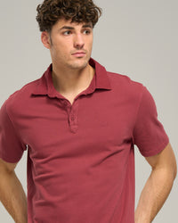 COTTON G/D AORAKI SS POLO - Cotton Knit - Wild South Clothing