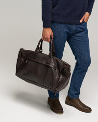 LEATHER VINTAGE CARRY-BAG - Wild South Clothing