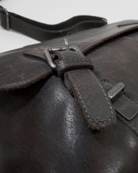 LEATHER VINTAGE BRIEF-BAG - Wild South Clothing