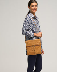 SOFT WASH LEATHER CROSS BODY - Wild South Clothing