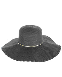 PAPER GOLD BAND HAT - Wild South Clothing