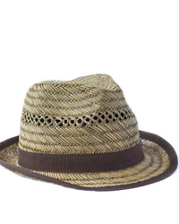 YHL250 STRAW MENS FEDORA - Wild South Clothing