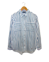 COTTON PKT STRIPE SHIRT